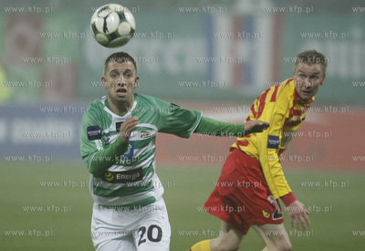 Gdansk. Mecz 1/2 finalu Remes Pucharu Polski w pilce...