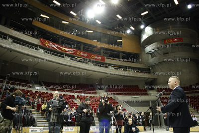 Podsumowanie pol roku dzialalnosci ERGO ARENA. Nz Andrzej...