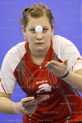 Gdansk. Europejska Liga Narodow tenisistek stolowych....