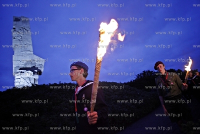 Gdansk Westerplatte. 73 rocznica wybuchu II wojny swiatowej.
01.09.2012
fot....