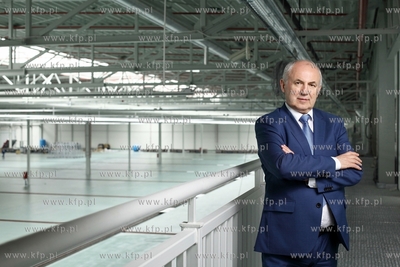 Prezes bytowskiej firmy Drutex, Leszek Gierszewski...