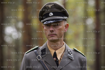 Lasy piaśnickie koło WejherowaPlan zdjęciowy filmu...