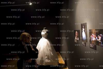 Wizyta Krystyny Zachwatowicz i Andrzeja Wajdy w Pałacu...