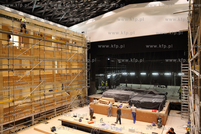 Rezyser Andrzej Wajda w Teatrze Szekspirowski w Gdansku.
01.09.2014
fot....