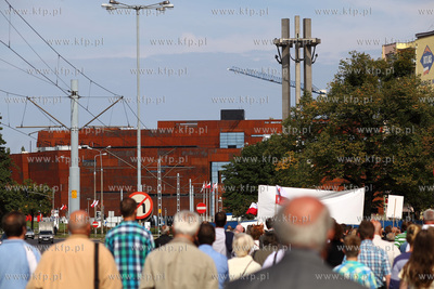 Gdansk. Uroczystosci 25 rocznicy podpisania Porozumien...