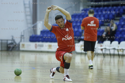 Gdańsk. Hala AWFiS Trening reprezentacji Polskji w...