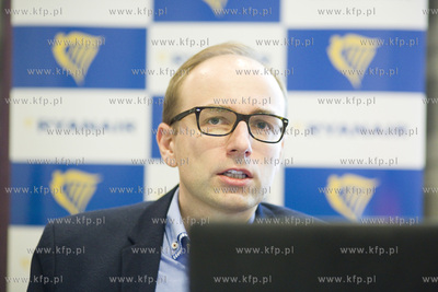 Hotel Hilton w Gdańsku. Konferencja prasowa Ryanair....