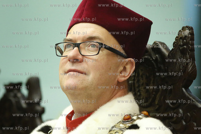 Aula wydziału Prawa i Administracji Uniwersytetu Gdańskiego....