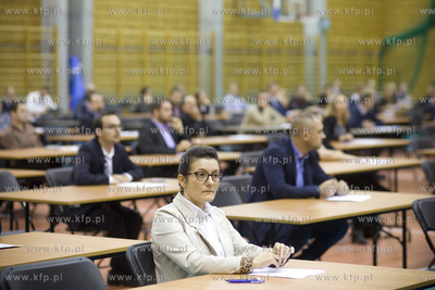 Hala Widowiskowo Sportowa Ergo Arena. Egzamin pisemny...