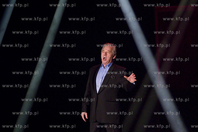 Włoska noc. Gala Sylwestrowo-noworoczna. Nz. Leszek...