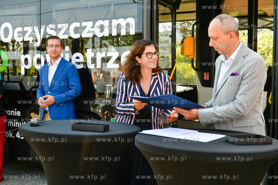 Gdańsk. Pętla Witosa na Chełmie. Uroczyste podpisanie...