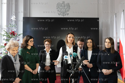 Konferencja powitalna nowej Wojewody Pomorskiej. Nz....