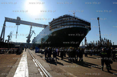 Ostatnie wodowanie w Stoczni Gdynia SA. 196-metrowy...