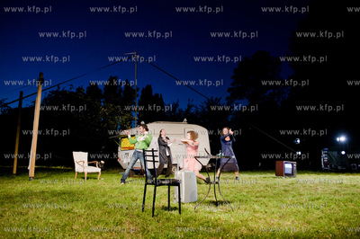 Gdansk. Reduta Wilk. XV Miedzynarodowy Festiwal Teatrow...