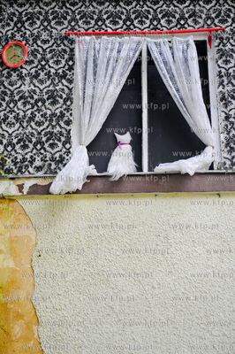 Gdansk Oliwa. Niszczejacy budynek po dawnej piekarni...