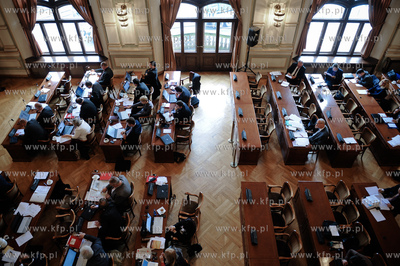 Gdansk. Nowy Ratusz. Sesja Rady Miasta Gdanska. 
27.10.2011
fot....