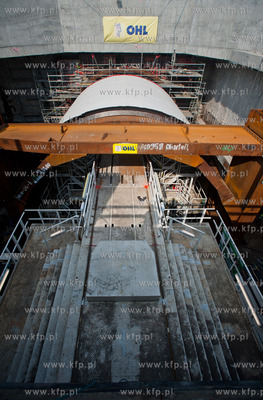 Gdansk. Wisloujscie. Zmontowana, przygotowana do pracy...