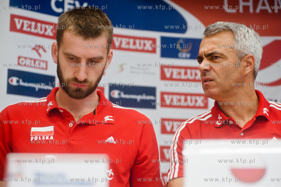 Gdansk. Hotel Mercure. Konferencja prasowa poprzedzajaca...