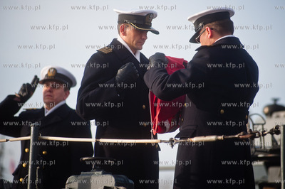 Port Wojenny w Gdyni. Ceremonia ostatniego opuszczenia...