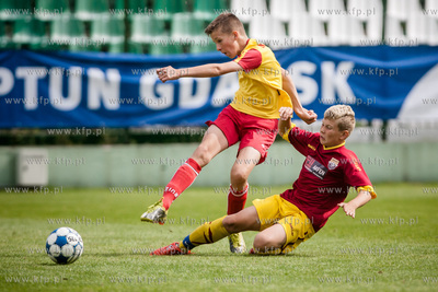 Gdansk. Stadion Miejski przy ul. Traugutta. Miedzynarodowy...