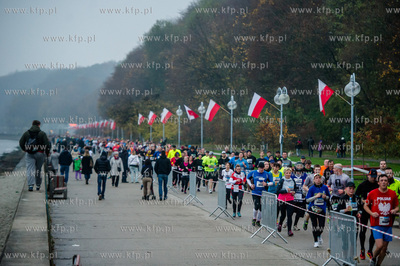 Gdynia. Bulwar Nadmorski. Bieg Niepodleglosci. 11.11.2014
fot....