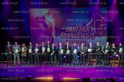 Gdansk. Teatr Szekspirowski. XII Gdanska Gala Sportu.
Nz...