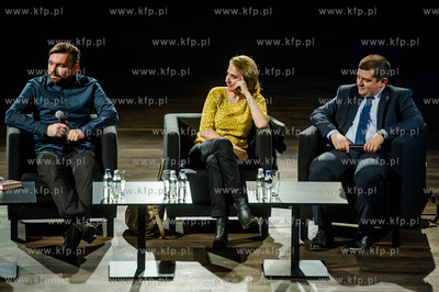 Gdansk. Europejskie Centrum Solidarnosci. Otwarta debata...