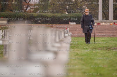 Gdansk. Wojskowy Cmentarz Francuski. Dzien Wszystkich...