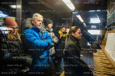 Gdansk. Wieza Kosciola sw. Katarzyny. Bezplatne warsztaty...