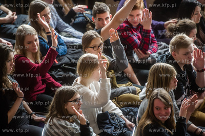 Gdansk. VIII Liceum Ogolnokształcace. Lekcja edukacji...