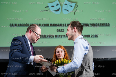 Gdansk. Teatr Wybrzeze. Miedzynarodowy Dzien Teatru....