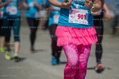Gdynia. Bulwar Nadmorski. Bieg Kobiet - Zawsze Pier(w)si,...