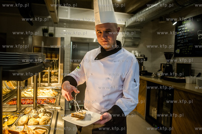 Gdańsk. Urząd Miasta. Otwarcie Baru Centrala, prowadzonego...