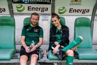 Energa Stadion Gdańsk. Charytatywny mecz piłkarski...