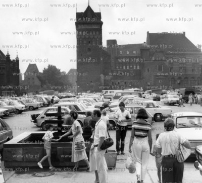 Gdansk Targ Weglowy. W poblizu teatru Wybrzeze znajdowala...