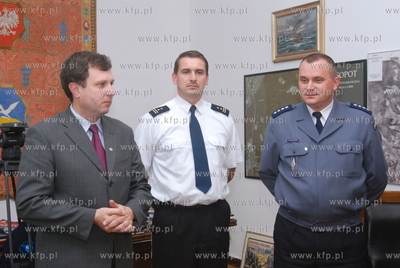 Prezydent miasta Sopotu  - Jacek Karnowski nagrodzil...