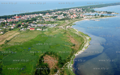 Polwysep Helski z Lotu Ptaka. Nz. (w glebi) Jastarnia
14.07.2007r.
Fot....