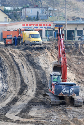 W Rumi przy skrzyzowaniu ulic Sobieskiego i Sabata...