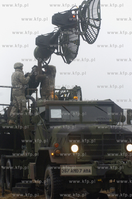 Cwiczenia 150 amerykańskich zolnierzy z niemieckiej...