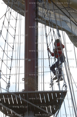 Dzien na Darze Mlodziezy ze studentami Akademii Morskiej...