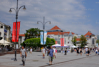 Sopot. Sopot Film Festival 2016. Reklama fetiwalu w...