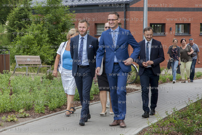 Odsłonięcie Ławeczki Przyjaźni Miast Partnerskich...