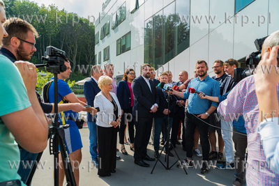 Konferencja prasowa Koalicji Obywatelskiej w Gdyni....