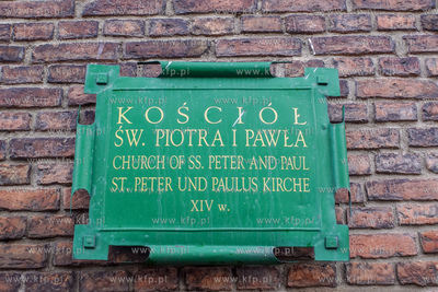 Gdańsk, Żabi Kruk. Kościół św. Piotra i Pwała....