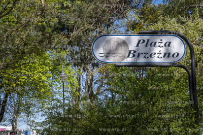 Gdańsk Brzeźno. Wejście na plażę nr 41.25.04.2025...