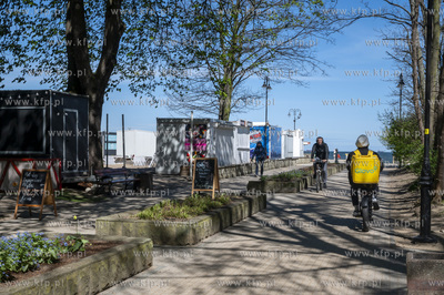 Gdańsk Brzeźno. Wejście na plażę nr 41.25.04.2025...