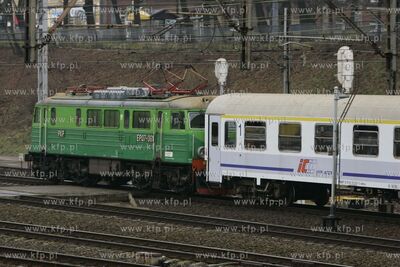 Pociag PKP InterCity. 06.02.2008 fot. Wojtek Jakubowski...