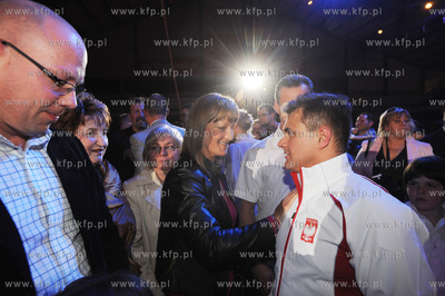 Gdansk, hala widowiskowa AWFiS. Wielka gala konczaca...
