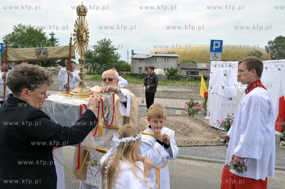 Procesja Bozego Ciala parafii sw. Anna i Joachima....