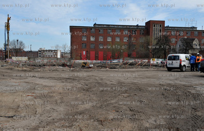 Gdansk. Okolice ul. Walowej i miejsce budowy czterech...